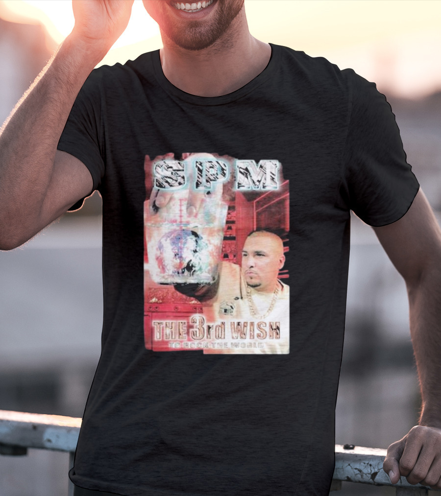 SPM The 3rd Wish To Rock The World Dope House Records T-Shirt