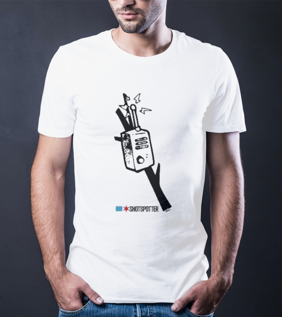 Raymond Lopez Walkie-Talkie Shotspotter Broken Signal T-Shirt