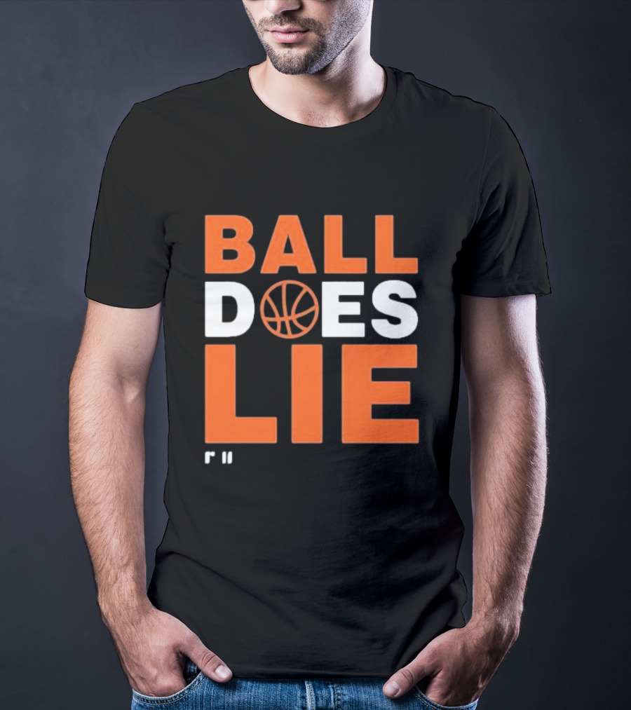 Ball Does Lie Basketball Refmasters T-Shirt