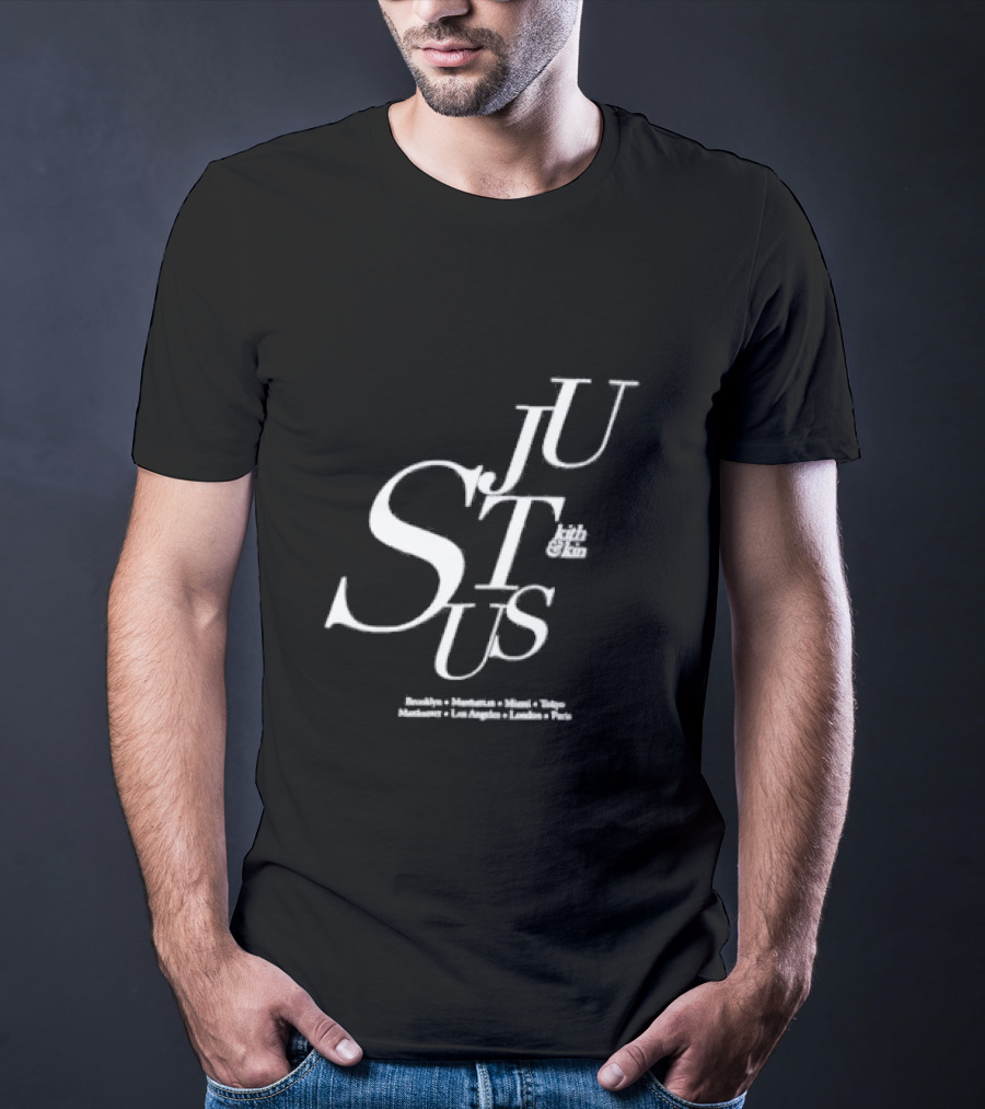 Kith Just Us Brooklyn Miami Tokyo Los Angeles Paris T-Shirt