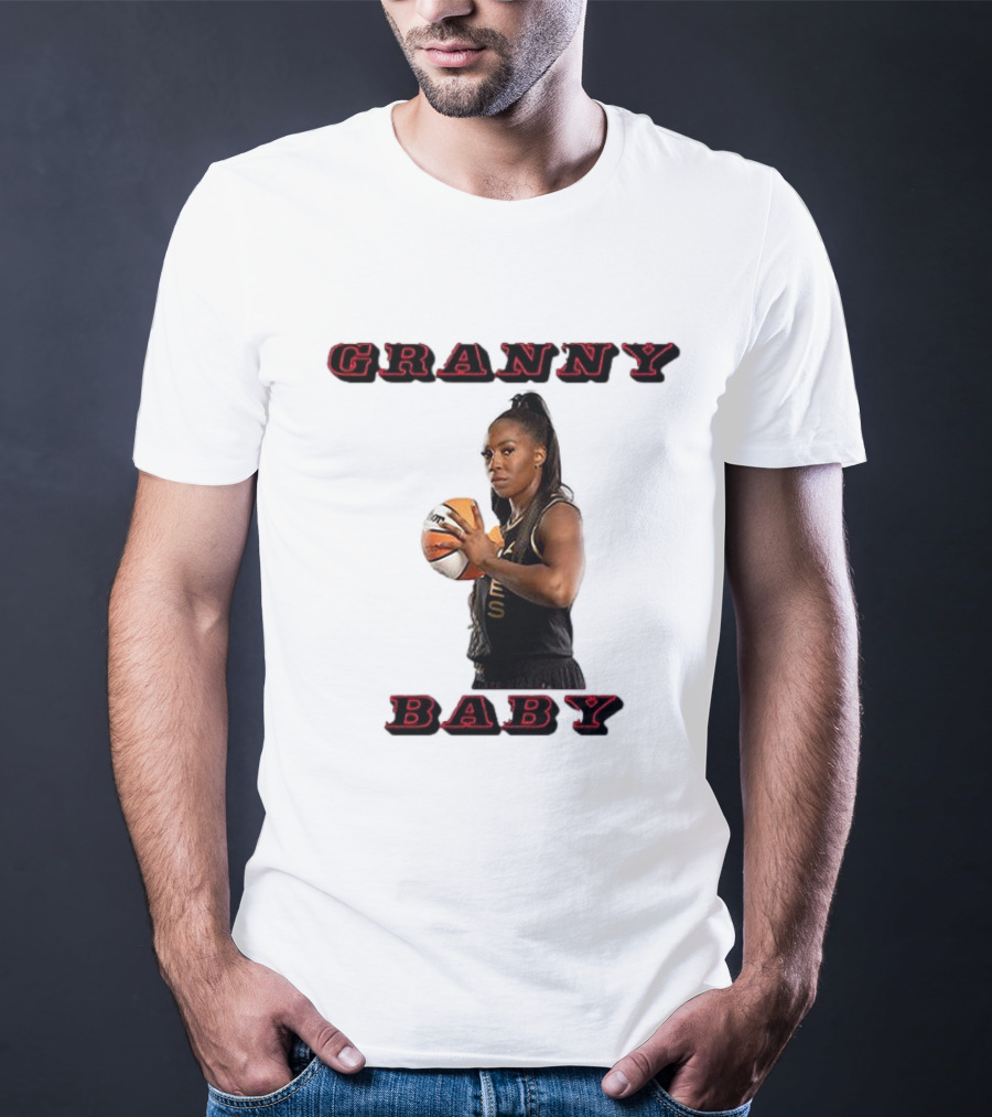Granny Baby Basketball Player Chelsea Gray Ball Handling T-Shirt