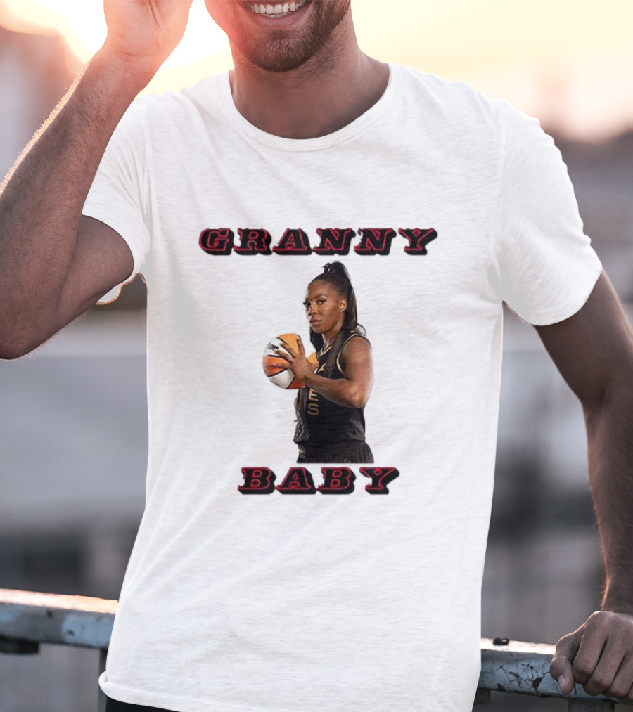 Granny Baby Basketball Player Chelsea Gray Ball Handling T-Shirt