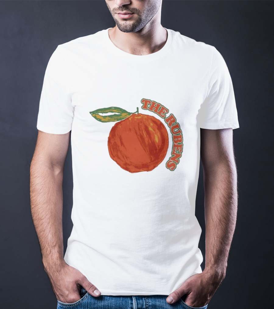 The Rubens Orange Artwork Soda T-Shirt