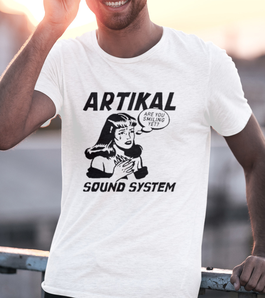 Artikal Sound System Are You Smiling Yet Comic T-Shirt