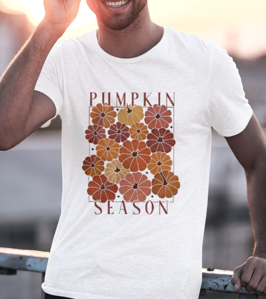 Pumpkin Season Autumn Harvest Bounty T-Shirt