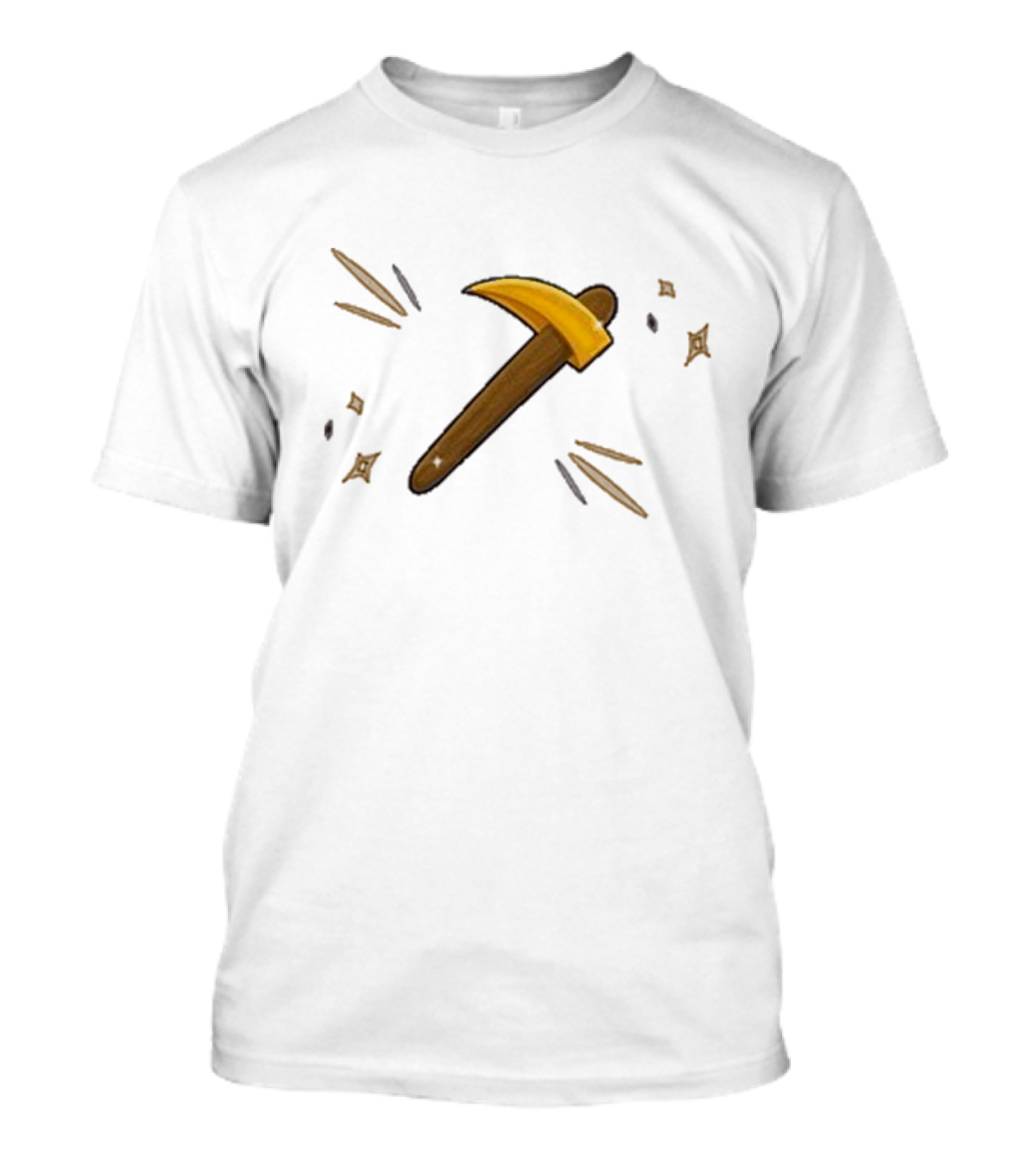 Christopher Escalante Golden Hoe Pickaxe Blast T-Shirt