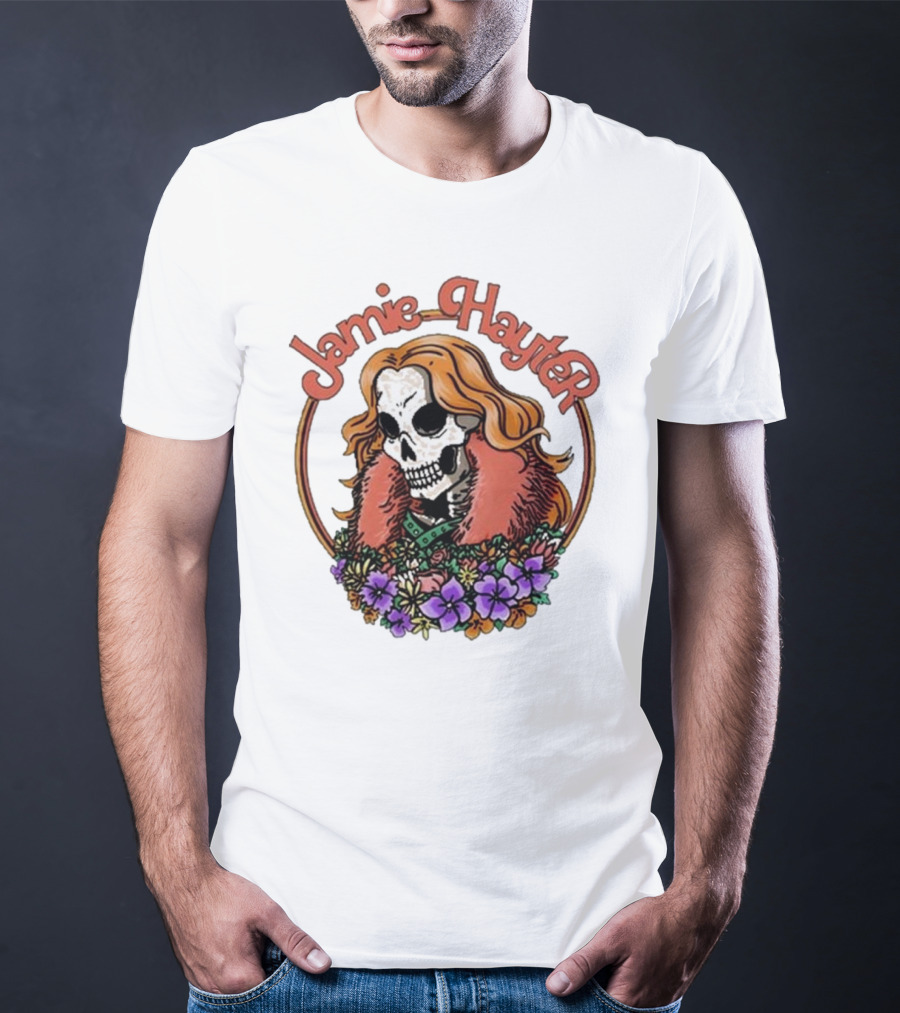Jamie Hayter Skull Floral T-Shirt