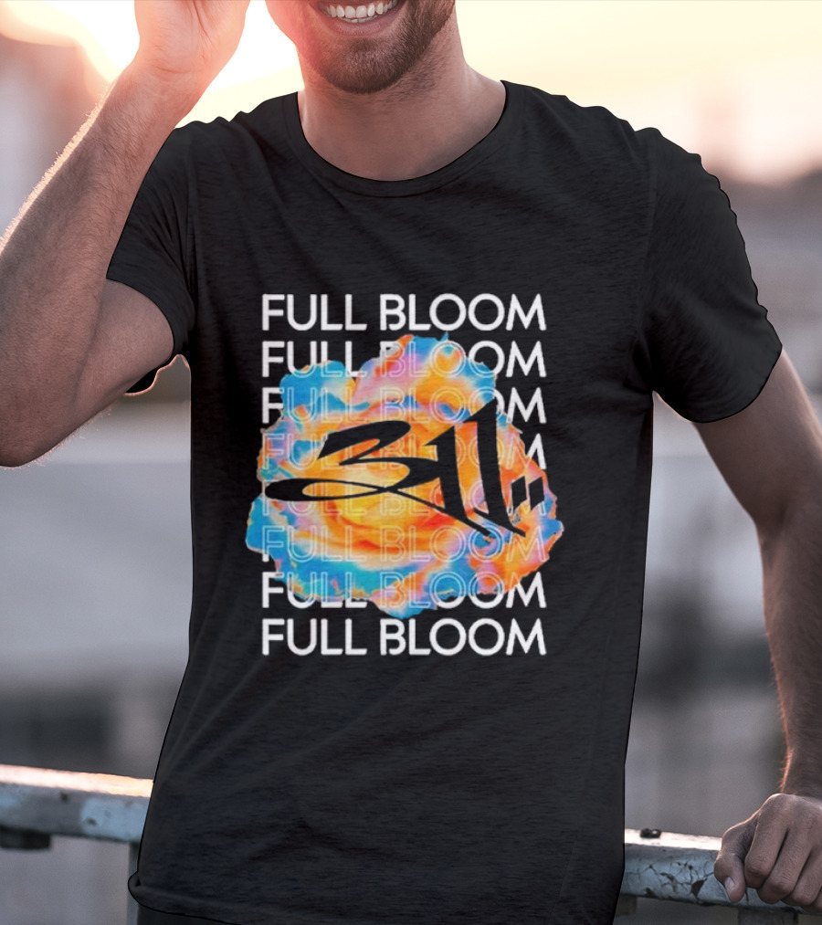 311 Full Bloom Colorful Burst T-Shirt