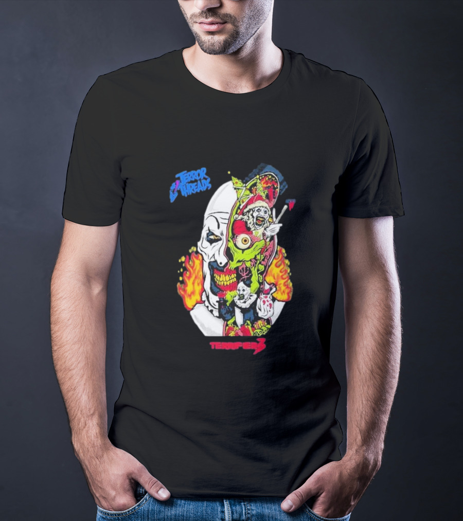 Terror Threads Damien Leone Terrifier 3 T-Shirt