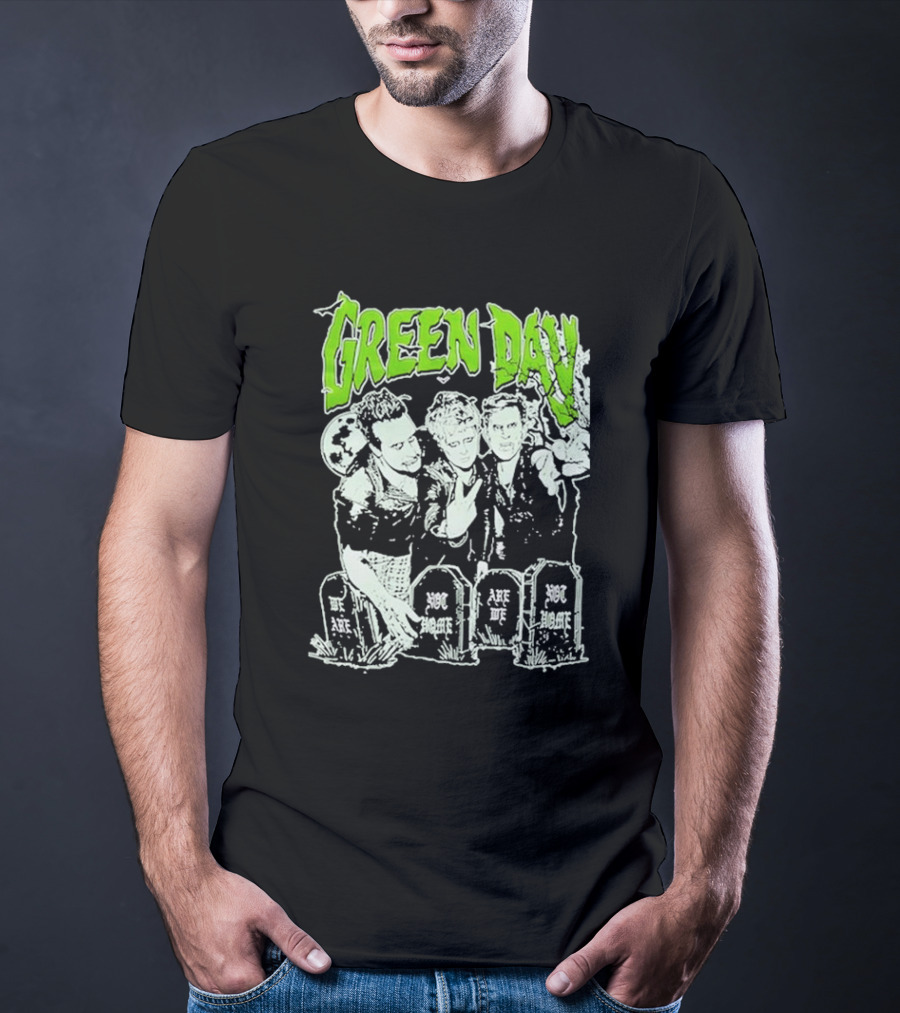 Green Day Zombies You Are We Are Glow-In-The-Dark T-Shirt