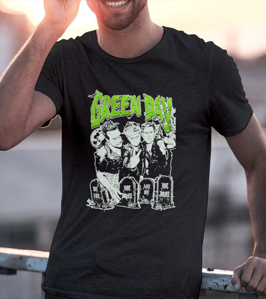 Green Day Zombies You Are We Are Glow-In-The-Dark T-Shirt