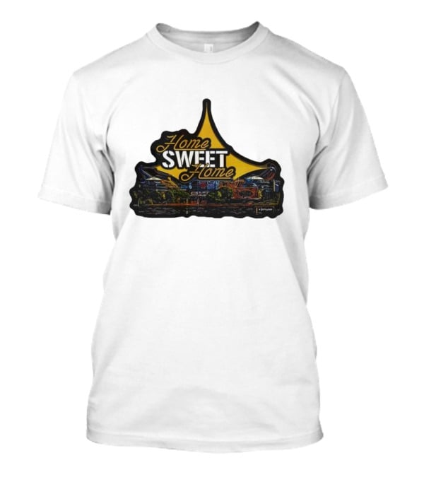 Home Sweet Home Custom Car Art Neon Sign T-Shirt