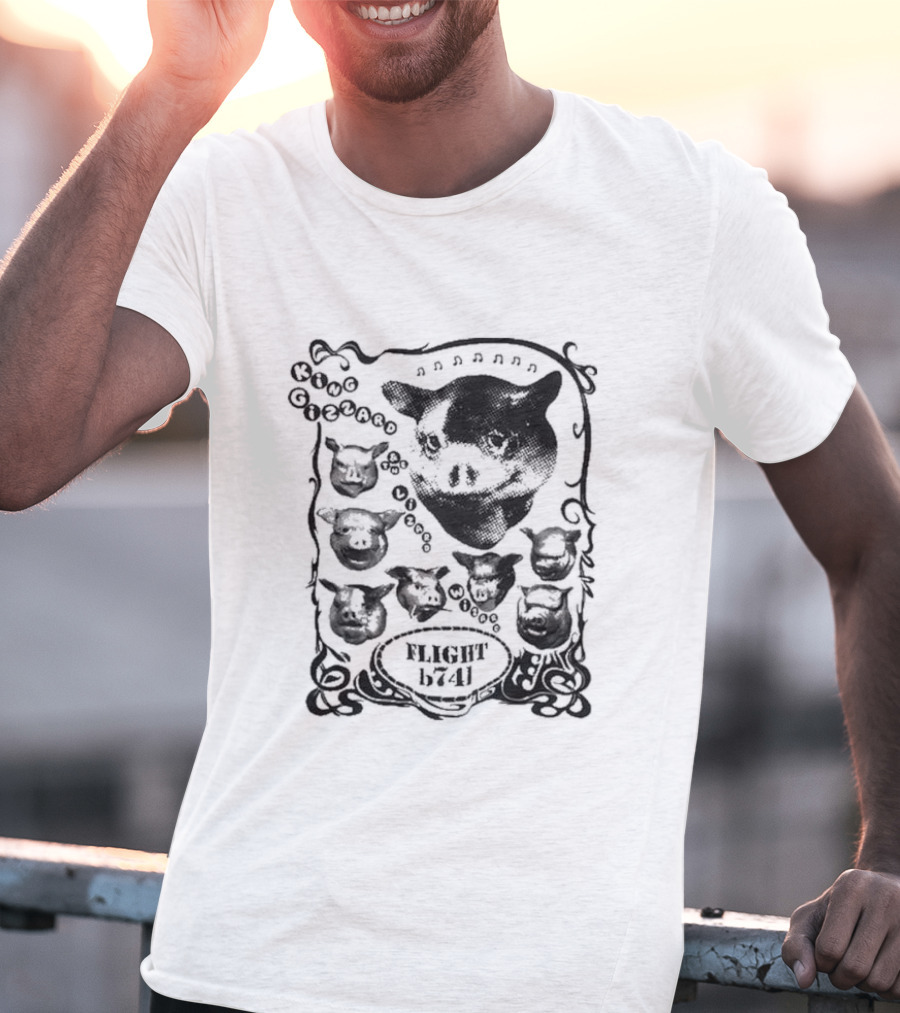 King Gizzard And The Lizard Wizard Pig Flight B741 T-Shirt