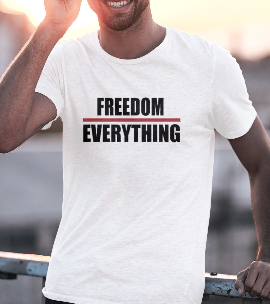 Maj Toure 999 Freedom Over Everything T-Shirt