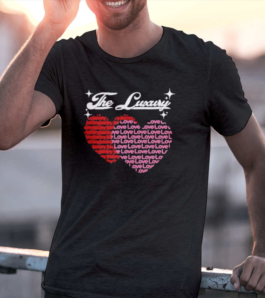 The Luxury Jacey Love Heart T-Shirt