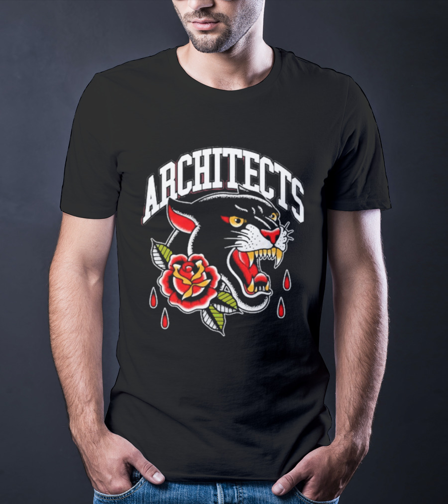 ARCHITECTS Panther Tattoo Black T-Shirt