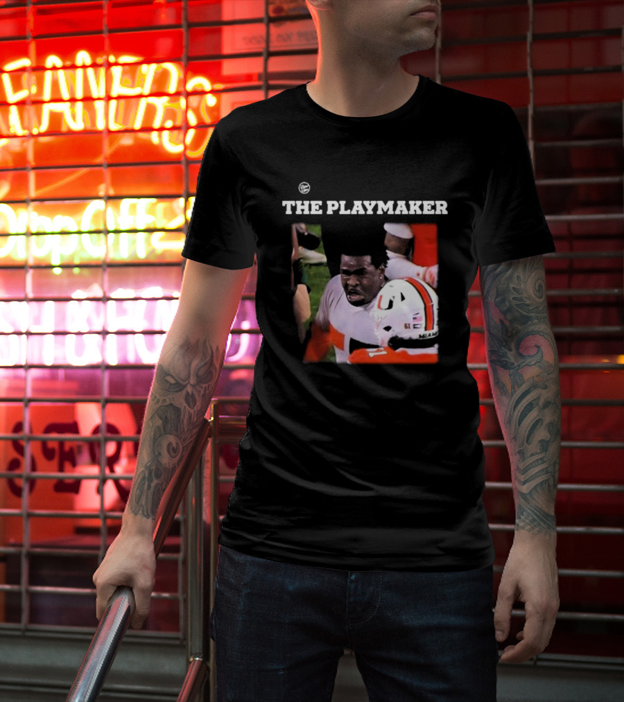 The Playmaker Michael Irvin Miami Hurricanes T-Shirt