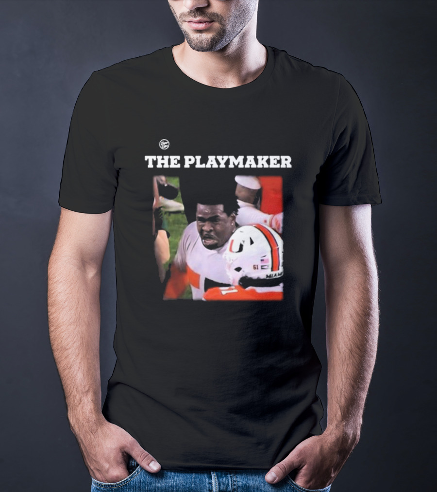 The Playmaker Michael Irvin Miami Hurricanes T-Shirt
