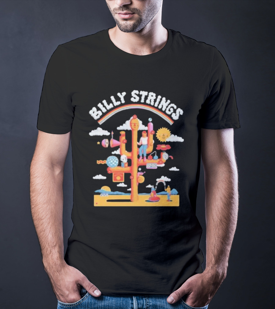 Billy Strings The Gathering Surreal Tree And Cloud Landscape T-Shirt