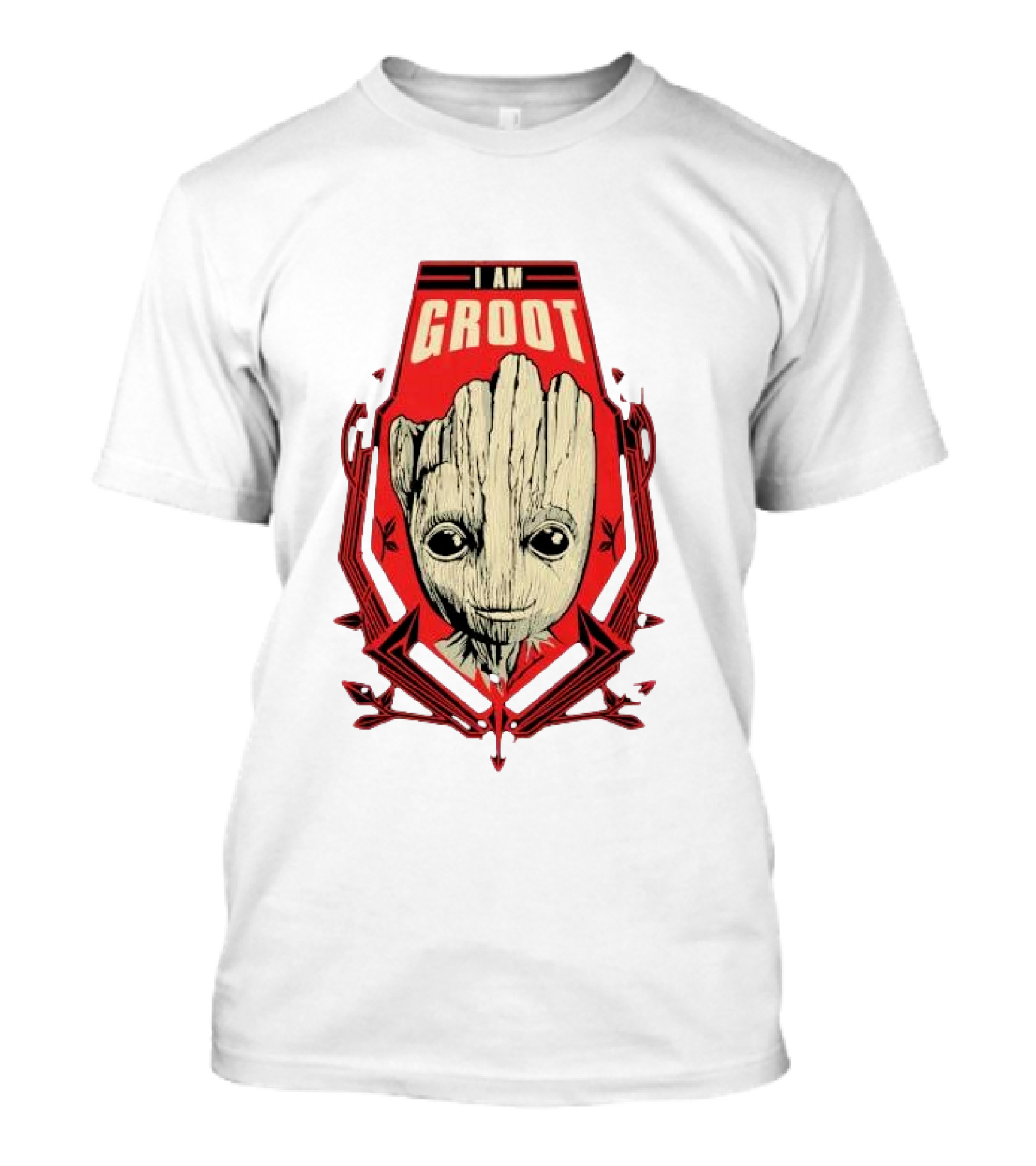 I Am Groot Shield Guardians Of The Galaxy Bravado T-Shirt