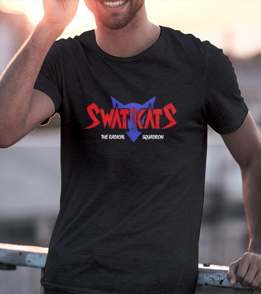 Swat Kats The Radical Squadron Logo Classic Animation Series T-Shirt