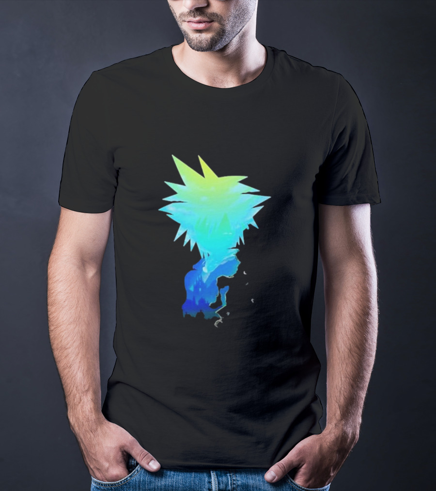 The Key Donnie Spiky Neon Profile T-Shirt