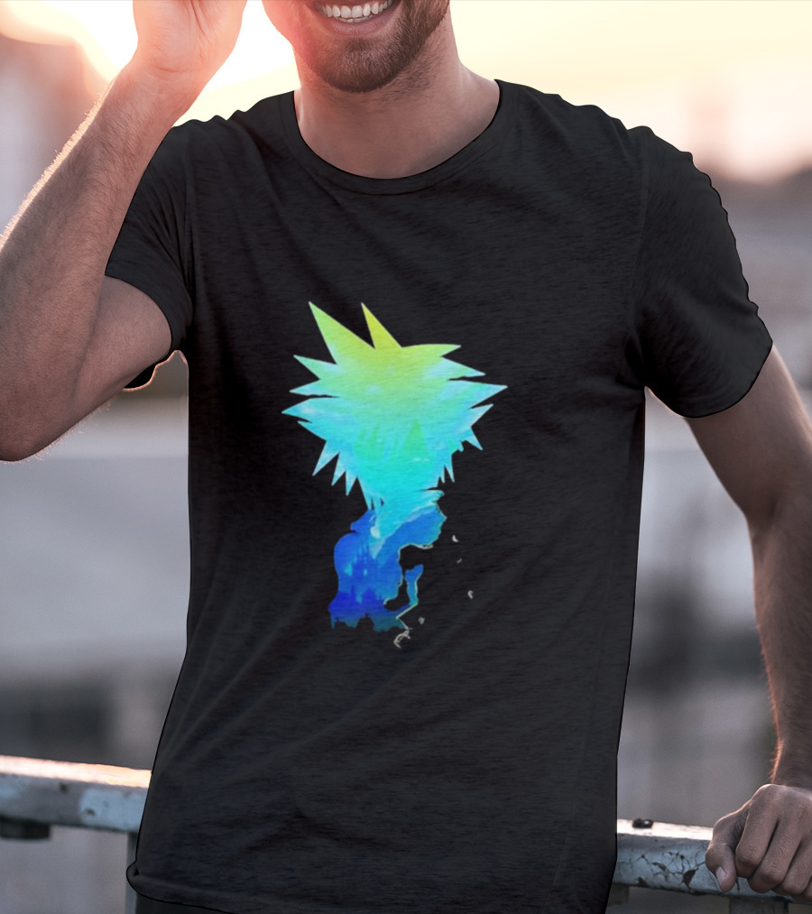 The Key Donnie Spiky Neon Profile T-Shirt