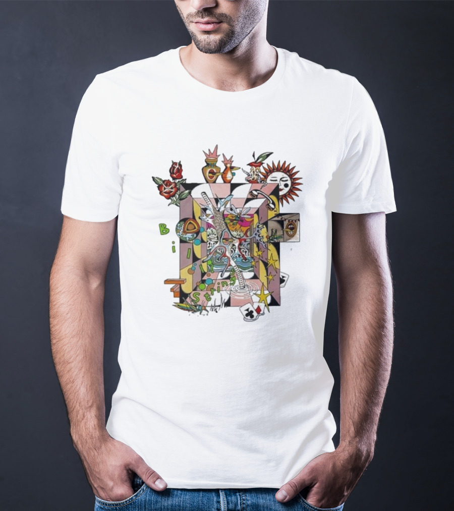 Billy Strings Surreal Home Rose Sun Playing Cards Stars T-Shirt