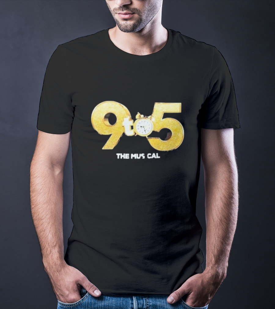 Dolly Parton 9 To 5 The Musical UK Clock T-Shirt