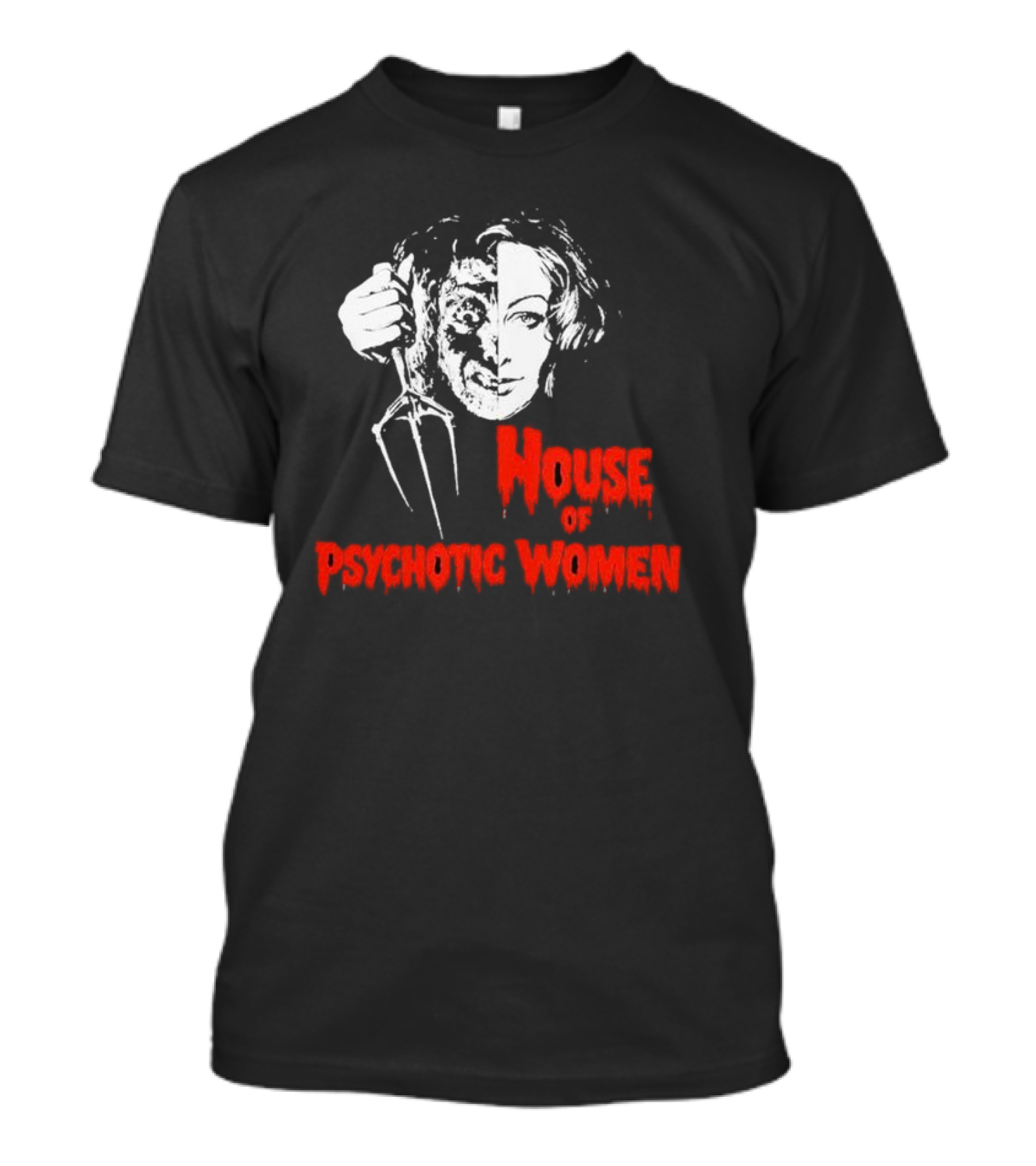 House Of Psychotic Women Vintage Horror T-Shirt