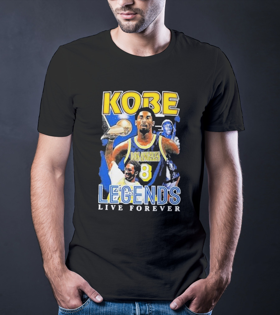 Kobe Los Angeles 8 Legends Live Forever T-Shirt
