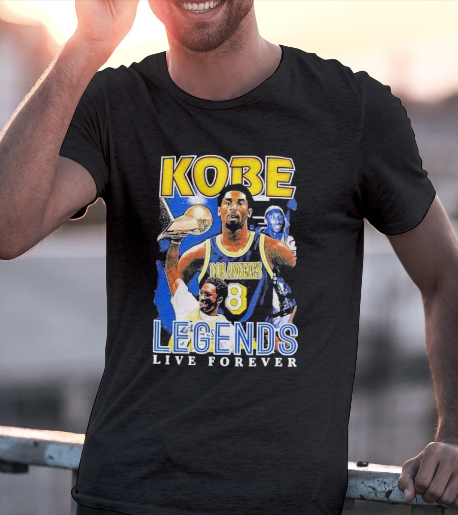 Kobe Los Angeles 8 Legends Live Forever T-Shirt