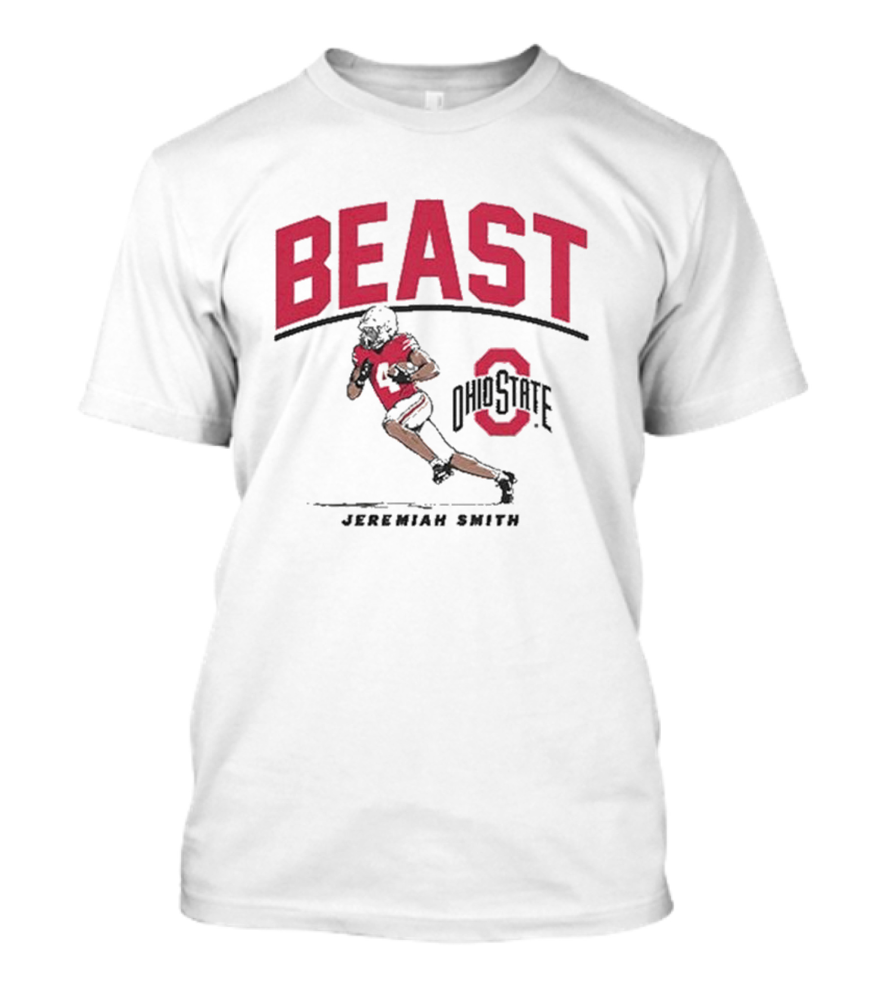 Ohio State Football Beast Jeremiah Smith T-Shirt