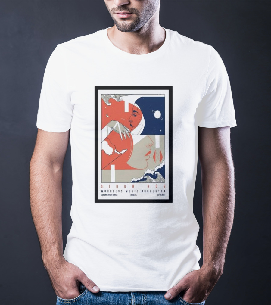 Sigur Ros Wordless Music Orchestra Adrienne Arsht Center Miami FL Sep 30 T-Shirt