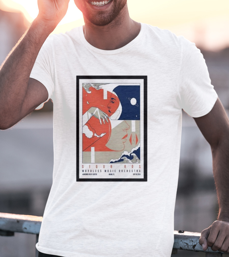 Sigur Ros Wordless Music Orchestra Adrienne Arsht Center Miami FL Sep 30 T-Shirt