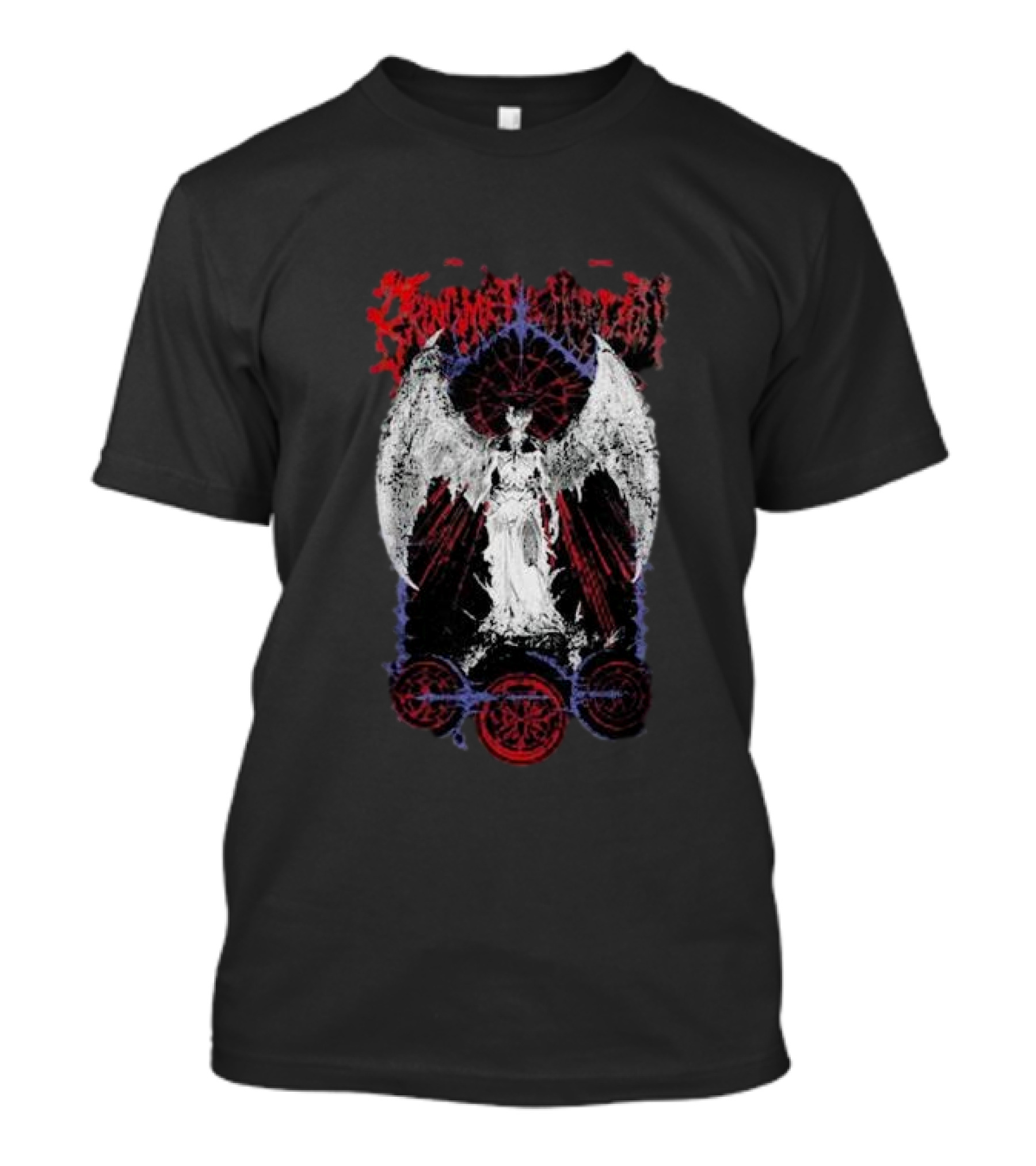 Bring Me The Horizon Youtopia Angel And Pentagram Gothic Symbolism T-Shirt