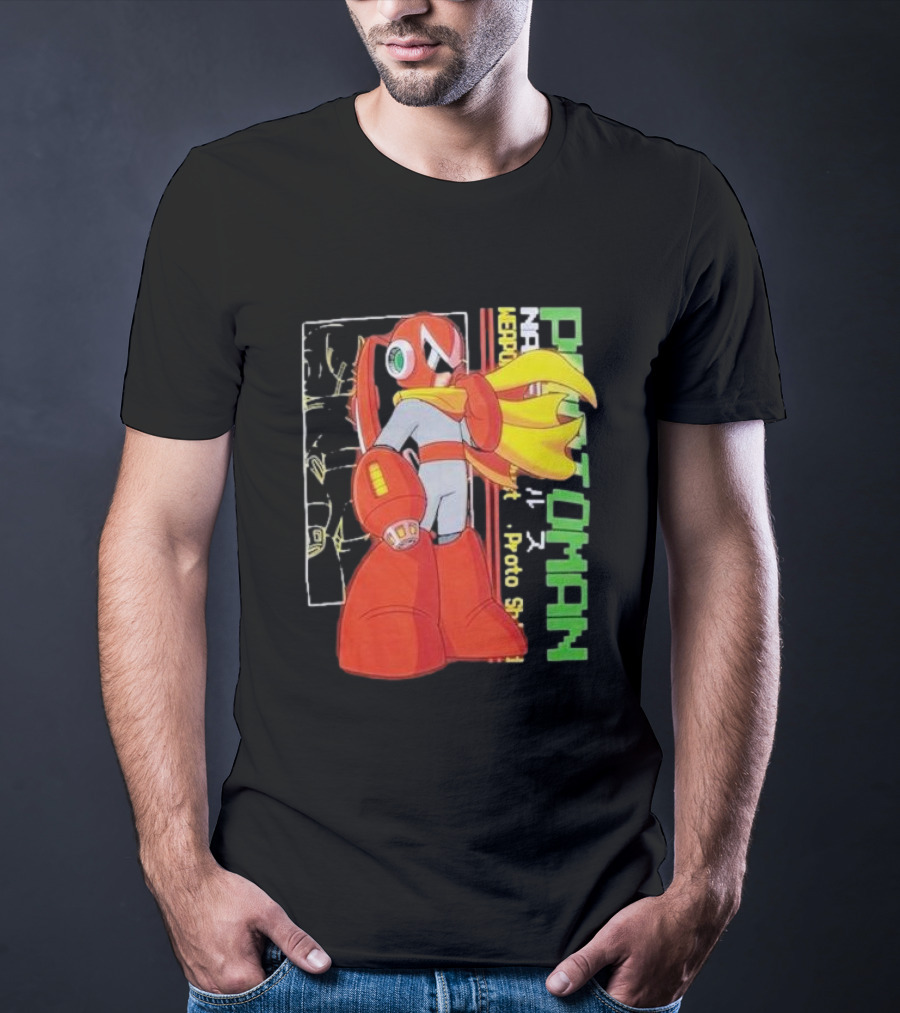 MegaMan Proto Man Robot Hero T-Shirt