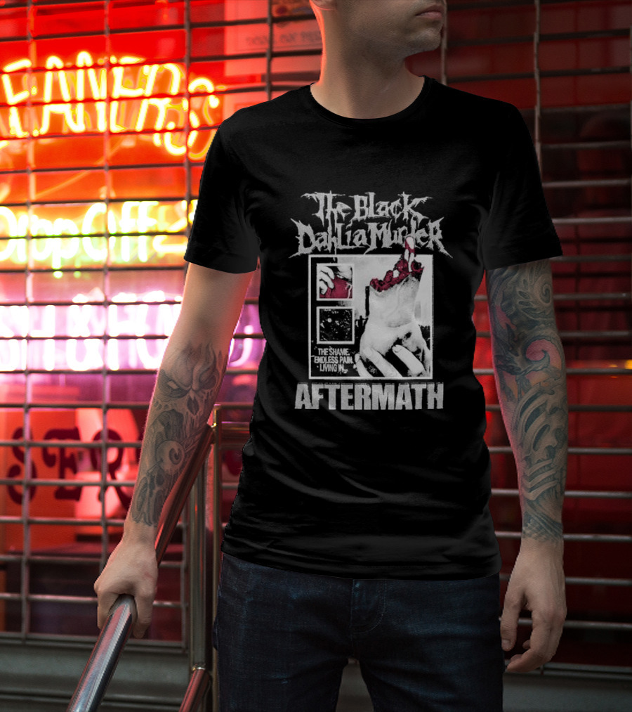 The Black Dahlia Murder The Shame Embless Pain Living In Aftermath T-Shirt