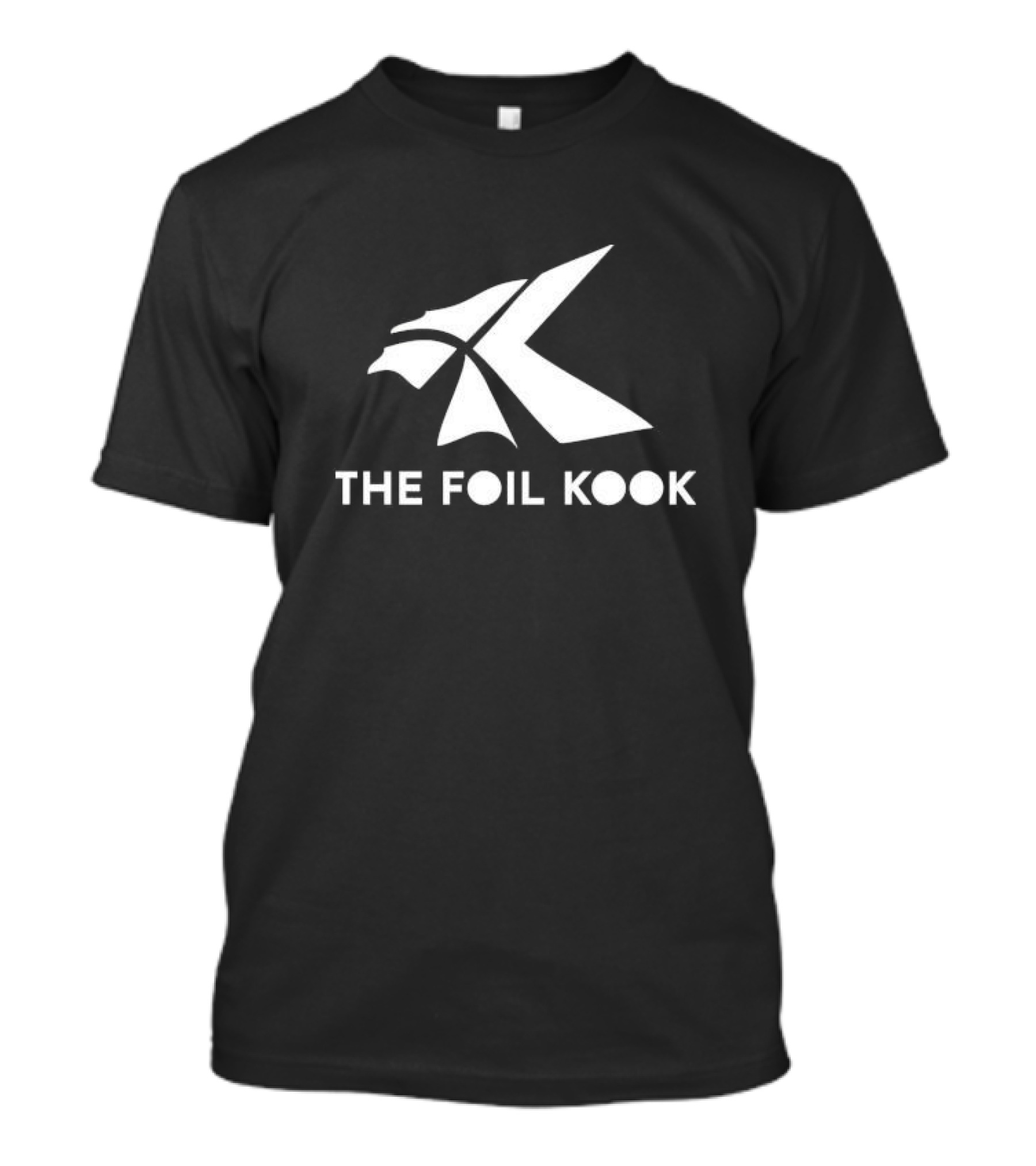 The Foil Kook FK Logo Bold Eagle Emblem T-Shirt