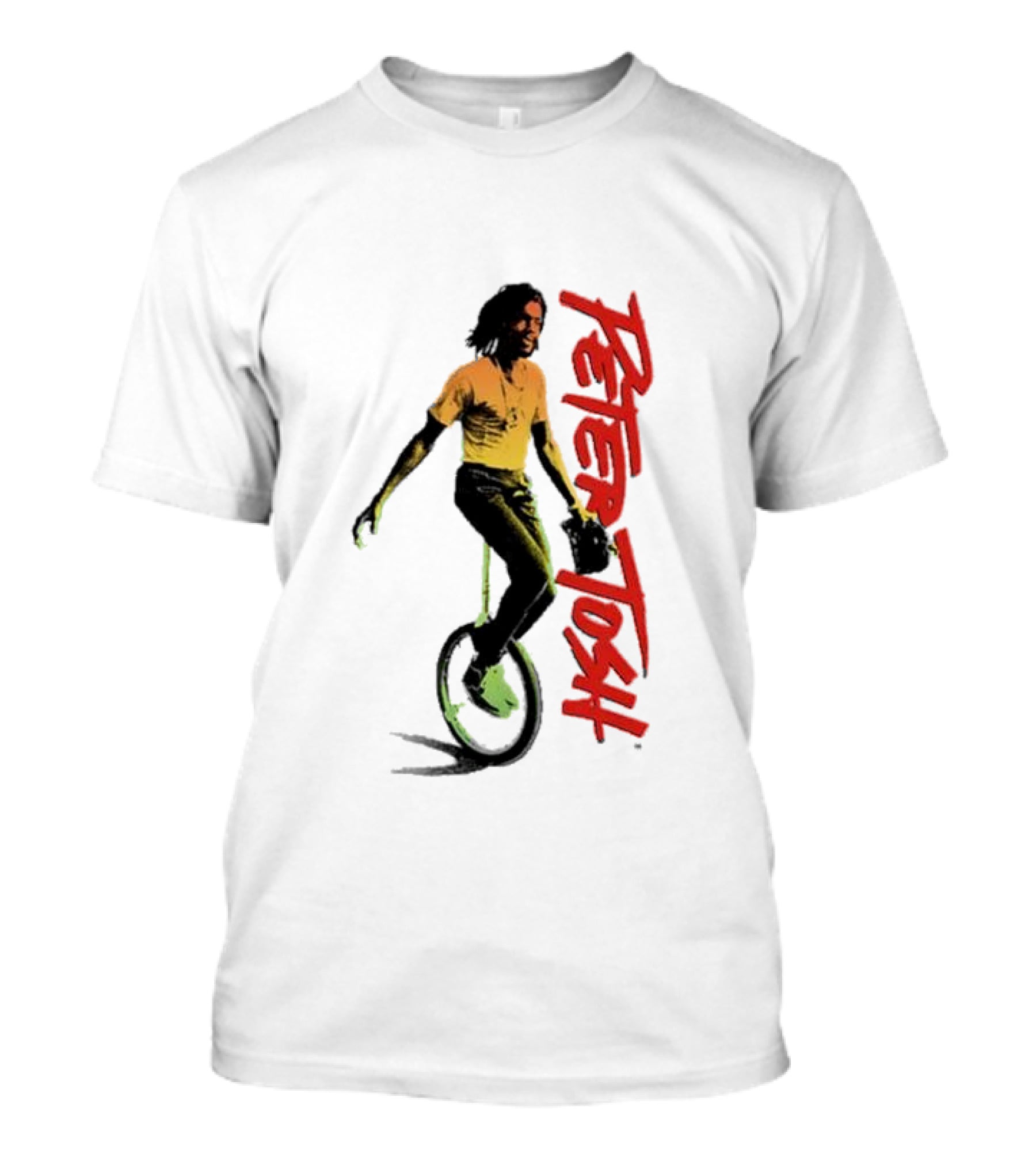 Peter Tosh Unicycle Ride Musician T-Shirt