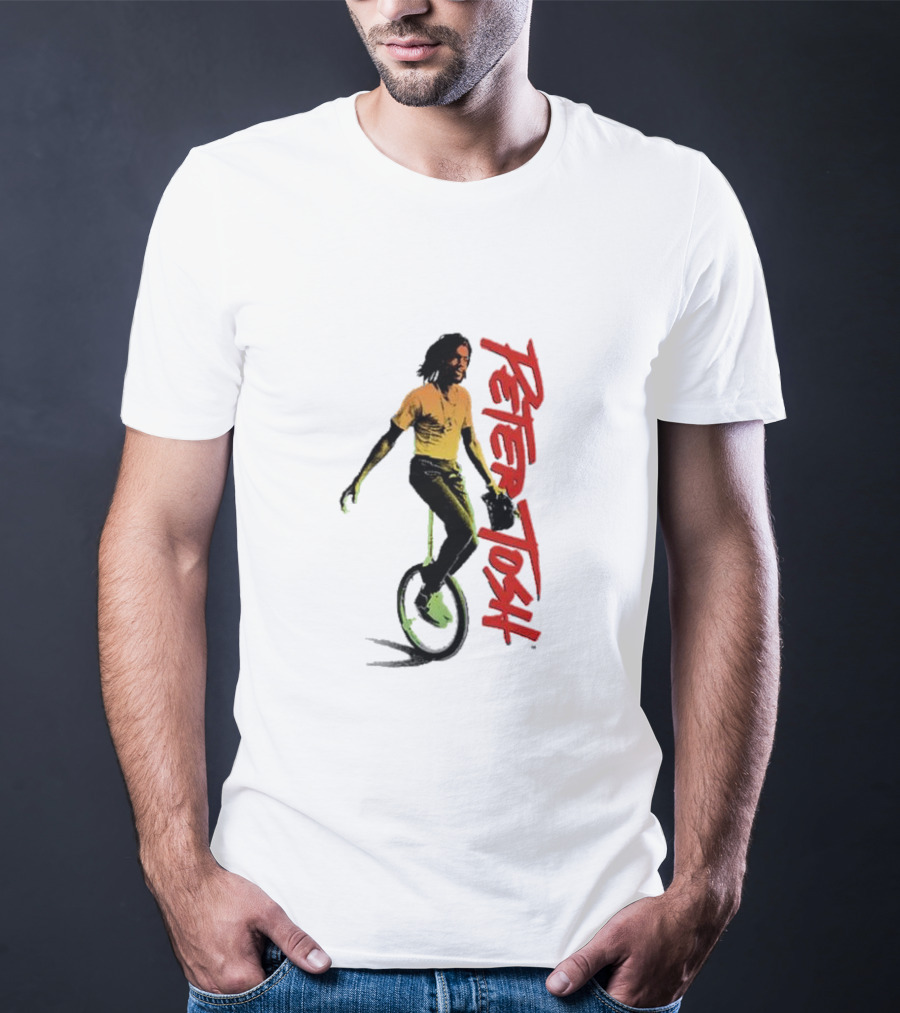 Peter Tosh Unicycle Ride Musician T-Shirt