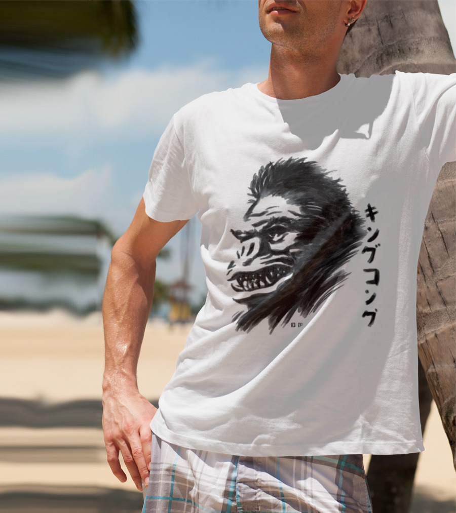 King Kong Waterbrushed Ape T-Shirt