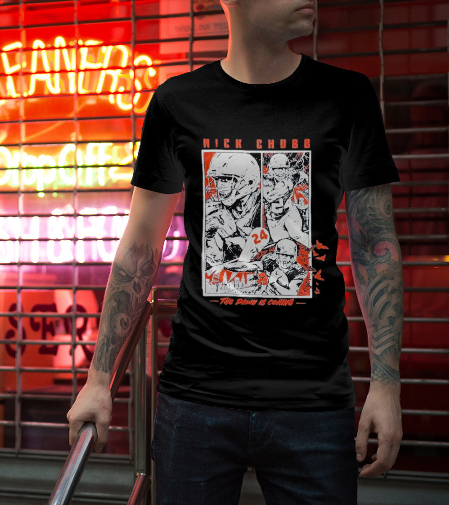 Nick Chubb 24 The Dawn Is Coming T-Shirt