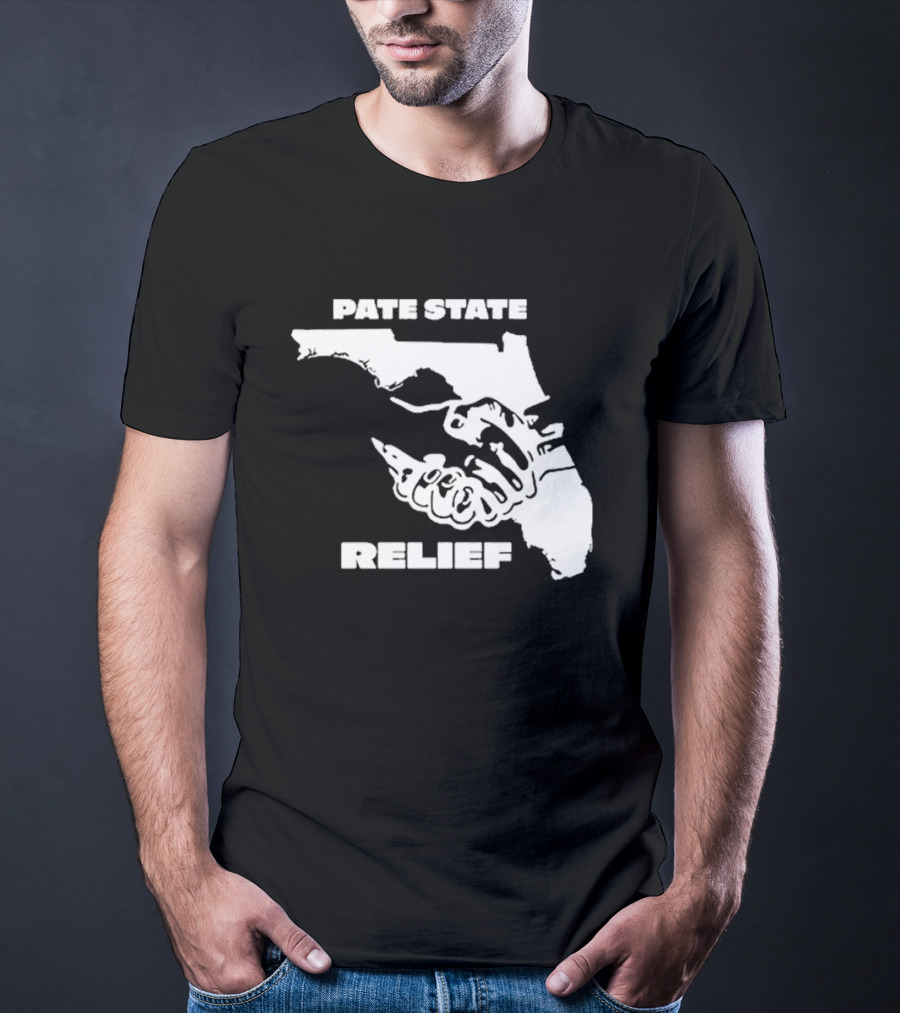 Pate State Florida Relief T-Shirt