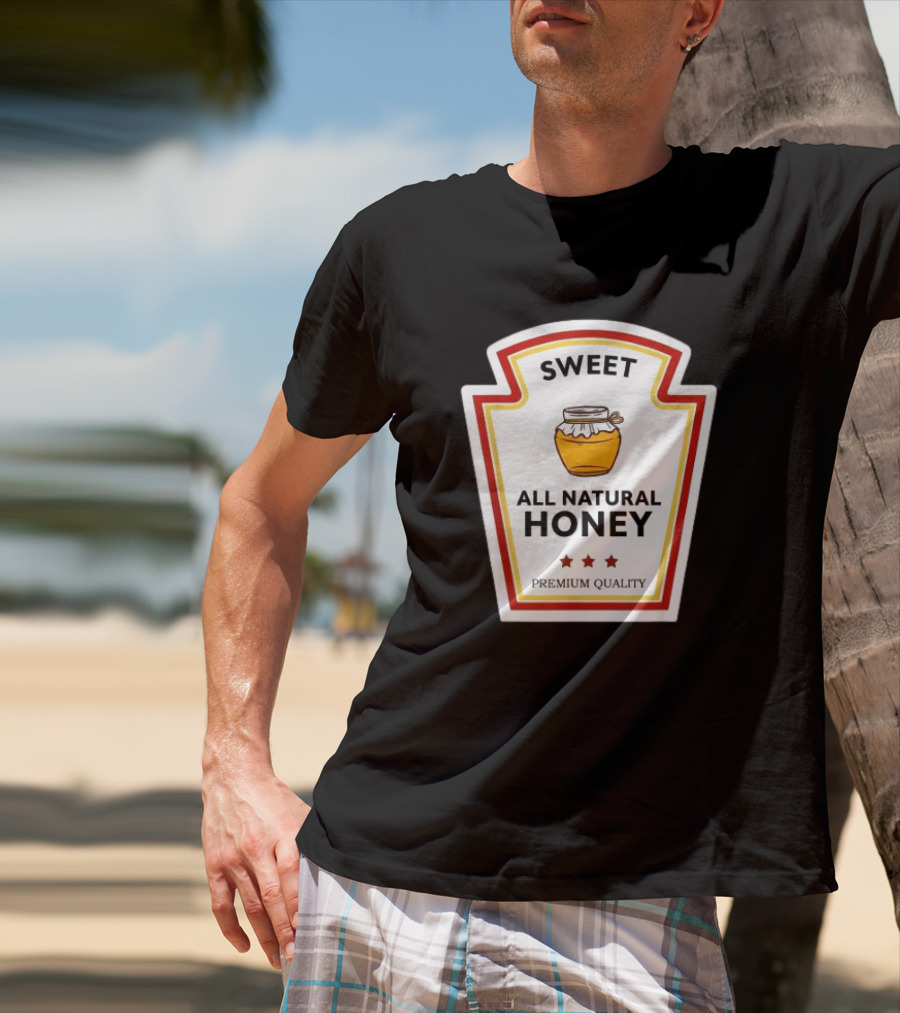 Sweet All Natural Honey Condiment Group Costume T-Shirt