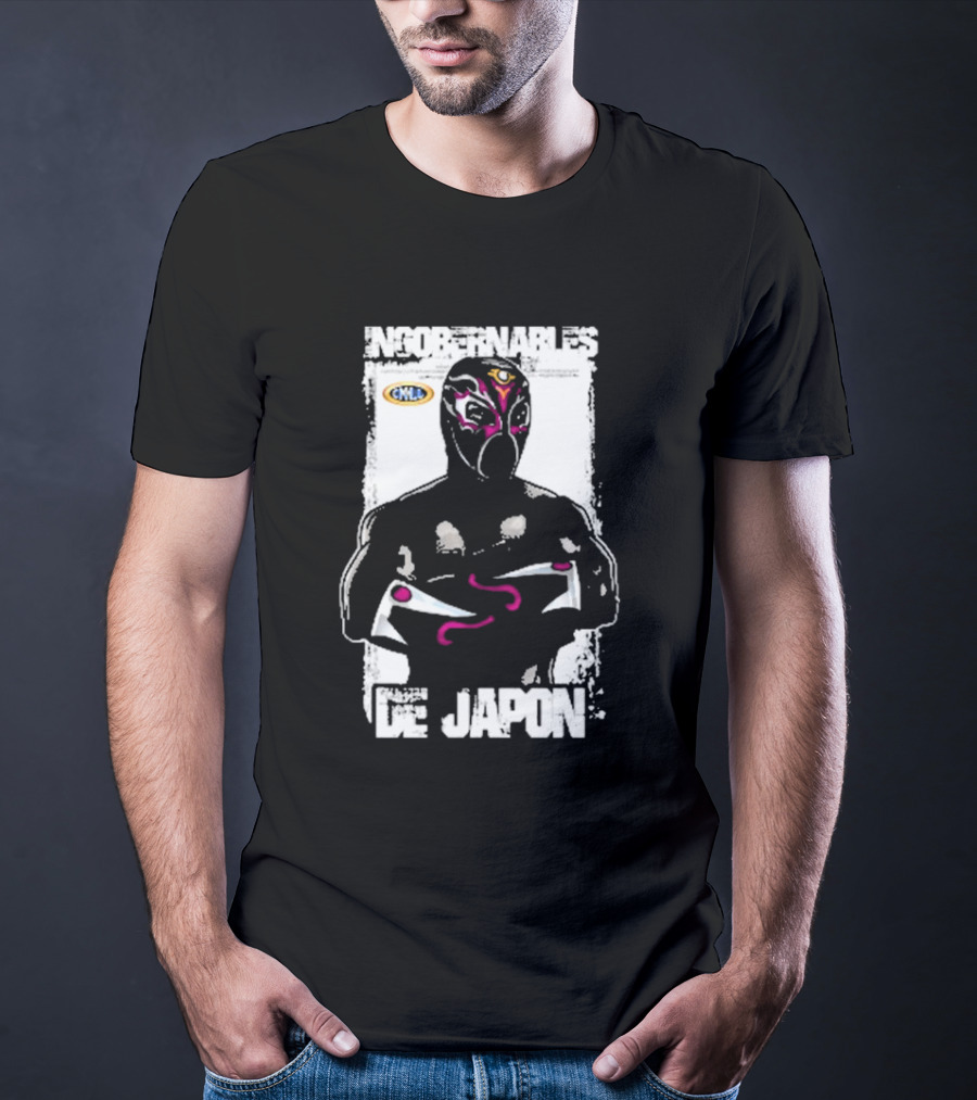 Ingobernables De Japon CMLL Titán Masked Wrestler T-Shirt