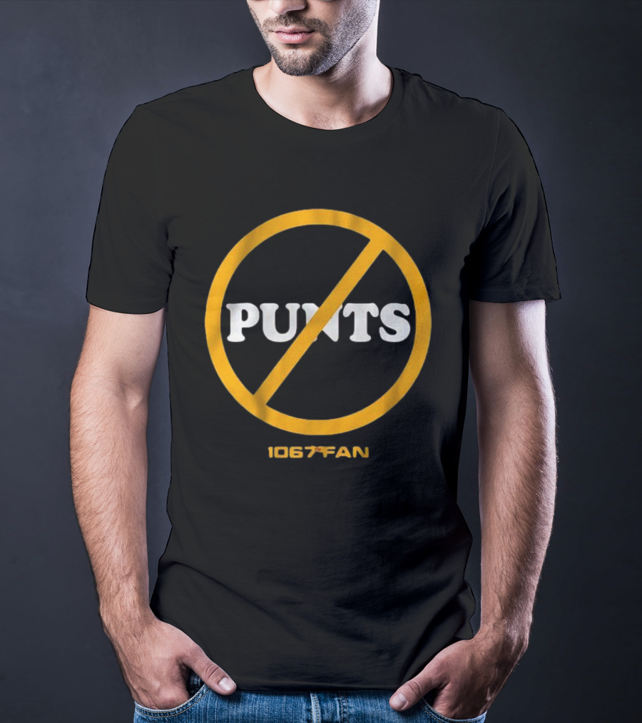 Washington Football 106.7 Fan No Punts T-Shirt