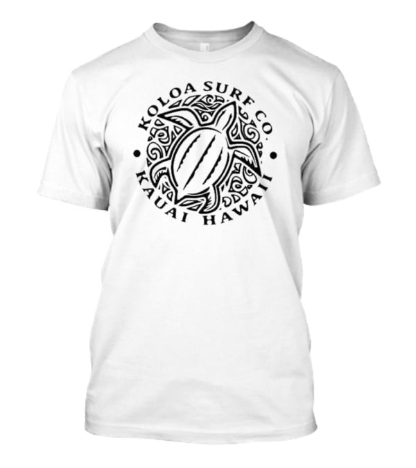 Koloa Surf Co Kauai Hawaii Turtle T-Shirt