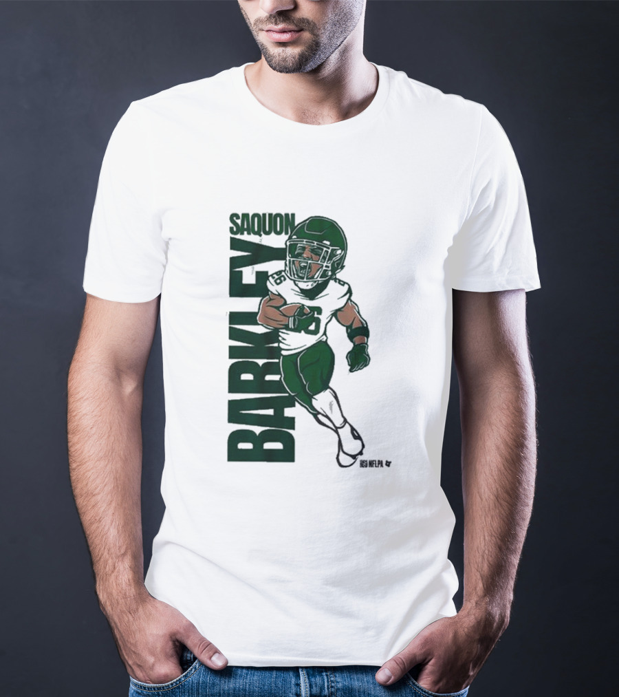 Saquon Barkley NFLPA Superhero Star T-Shirt