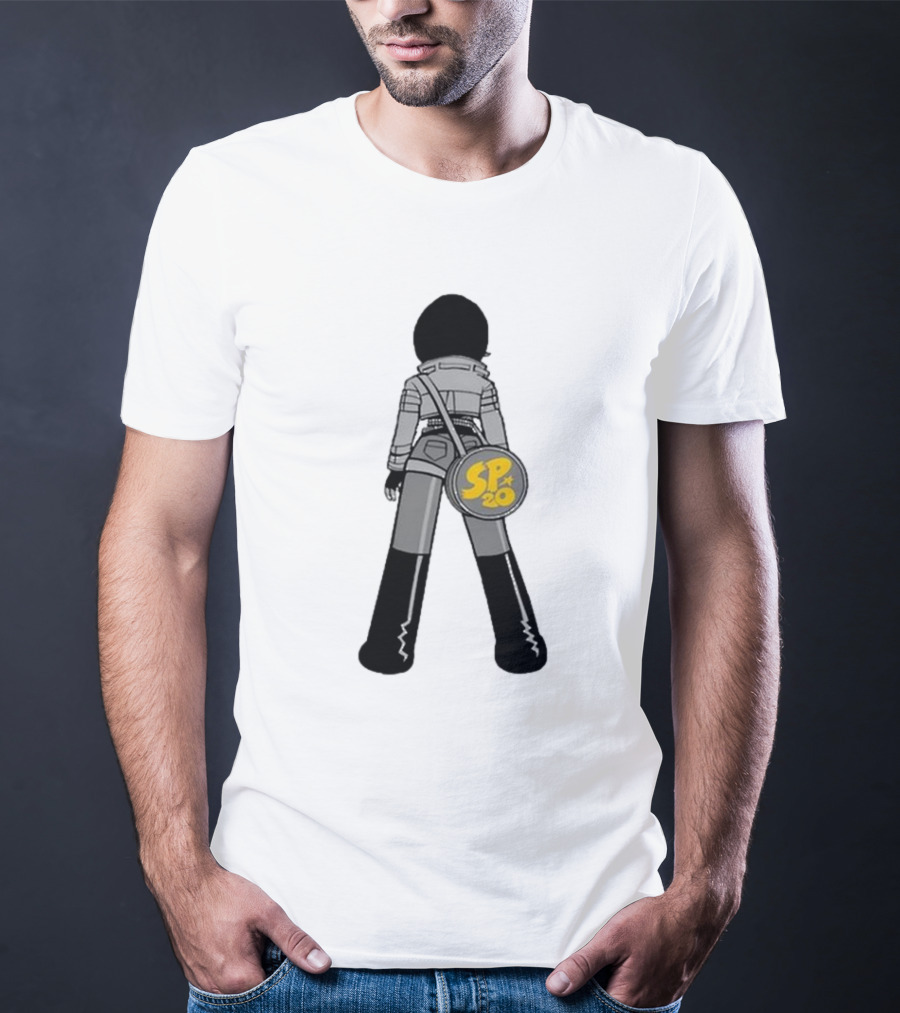 SP20 Ramona Black And Gray Character With Bag T-Shirt